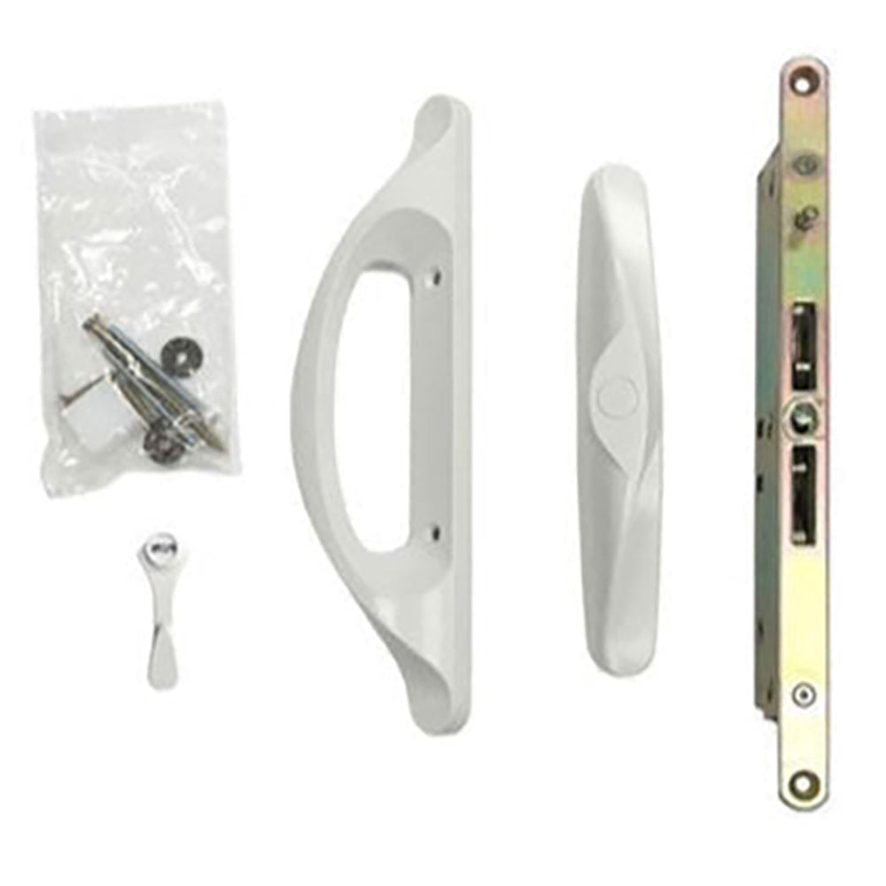 Manija Tulsa Andersen serie 100 para puerta corrediza de patio - Blanco / Blanco