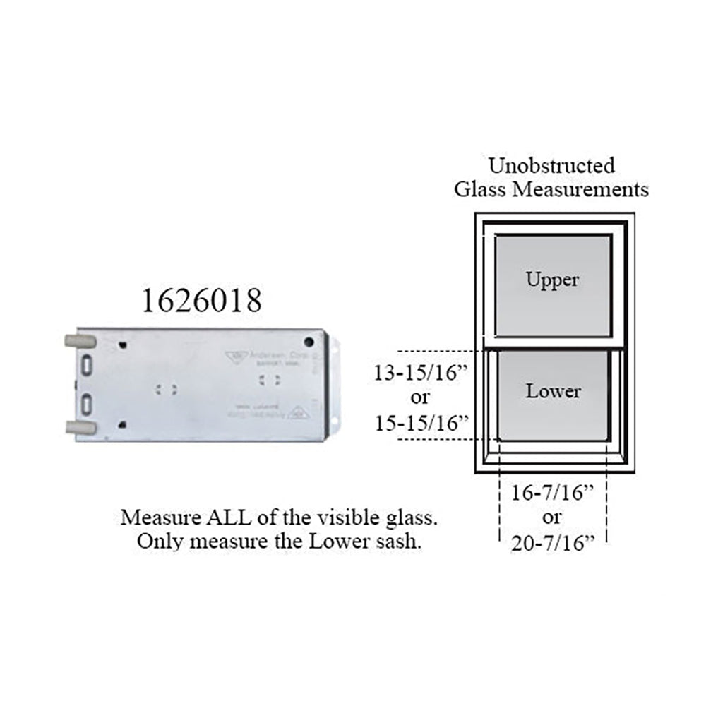 Andersen 200 Series Narroline Window Sash/Counter Balancer - 431