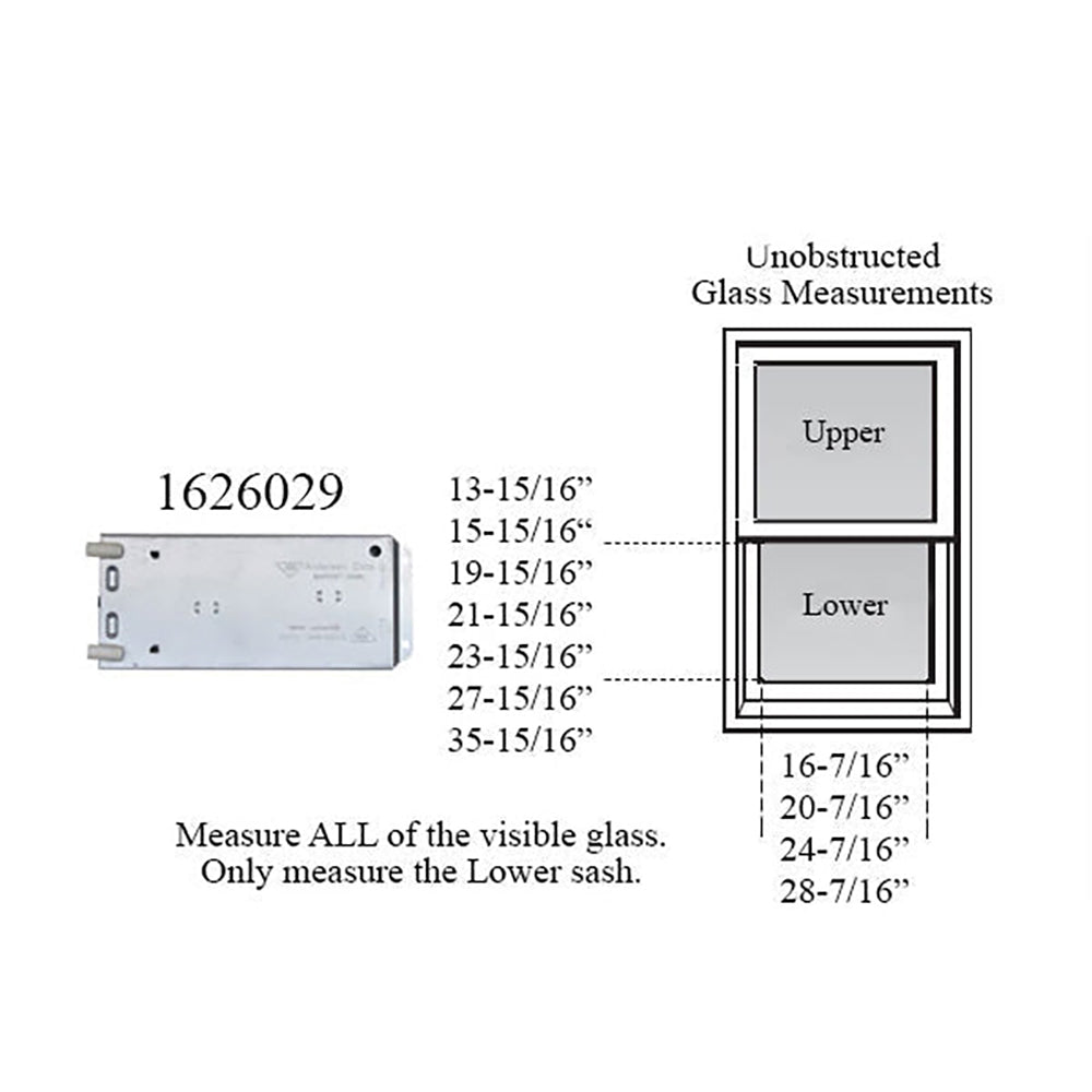 Andersen 200 Series Narroline Window Sash/Counter Balancer - 637