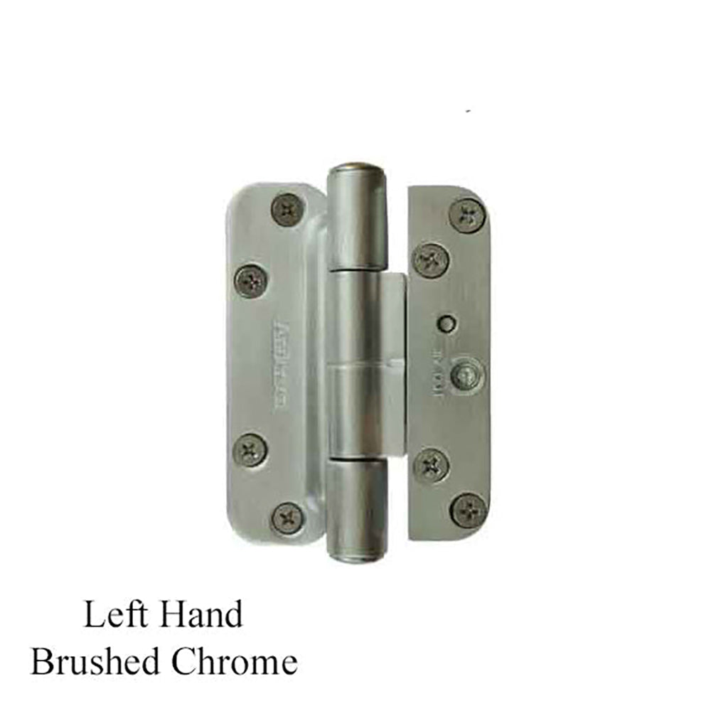 Andersen 4 Hinge Kit, Left Hand (2005-Present) - Brushed Chrome