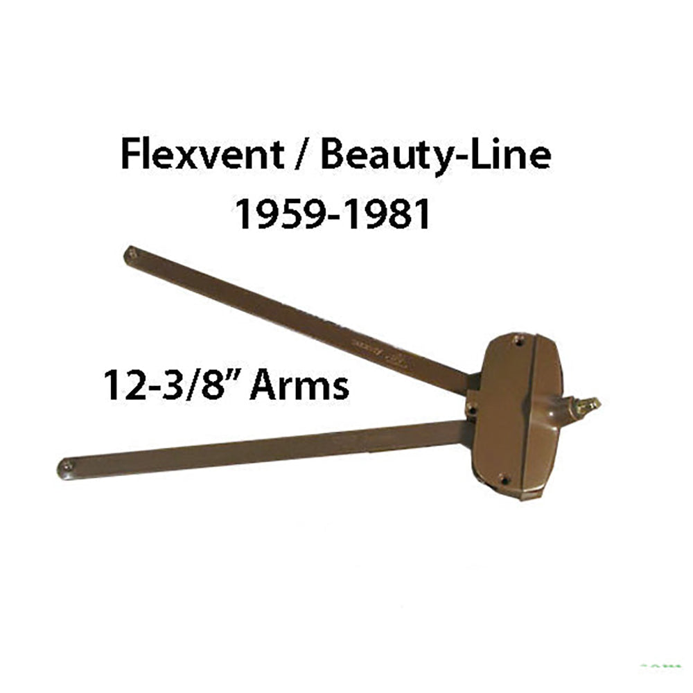 Andersen awning window Operator, Flexivent, Beauty-Line 12-3/8 Short Arm - Bronze