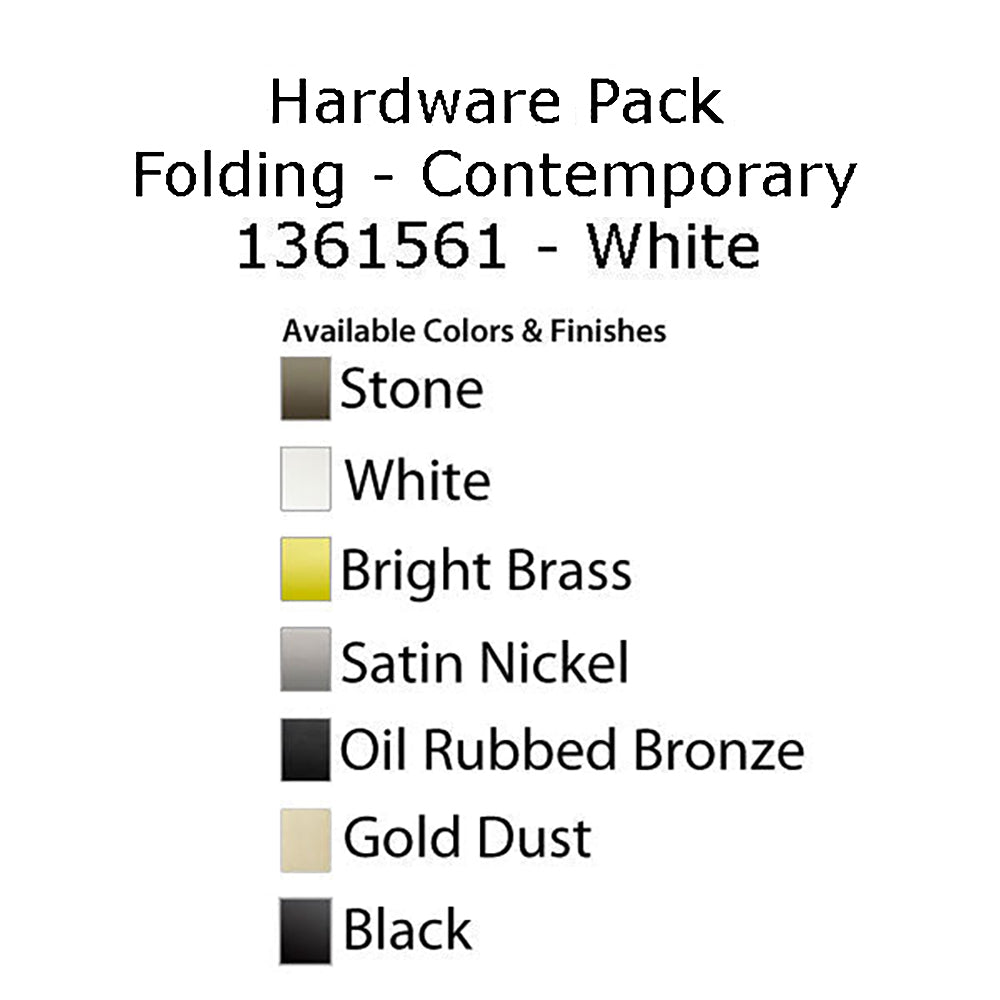 Fenêtre à battant Andersen – Série 200/400 – Pack de quincaillerie – Pliante contemporaine – Blanc