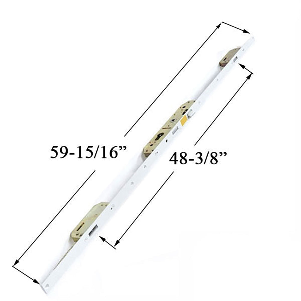 Andersen Emco Storm Door Multipoint Lock with 2 Hooks and Deadbolt Right hand