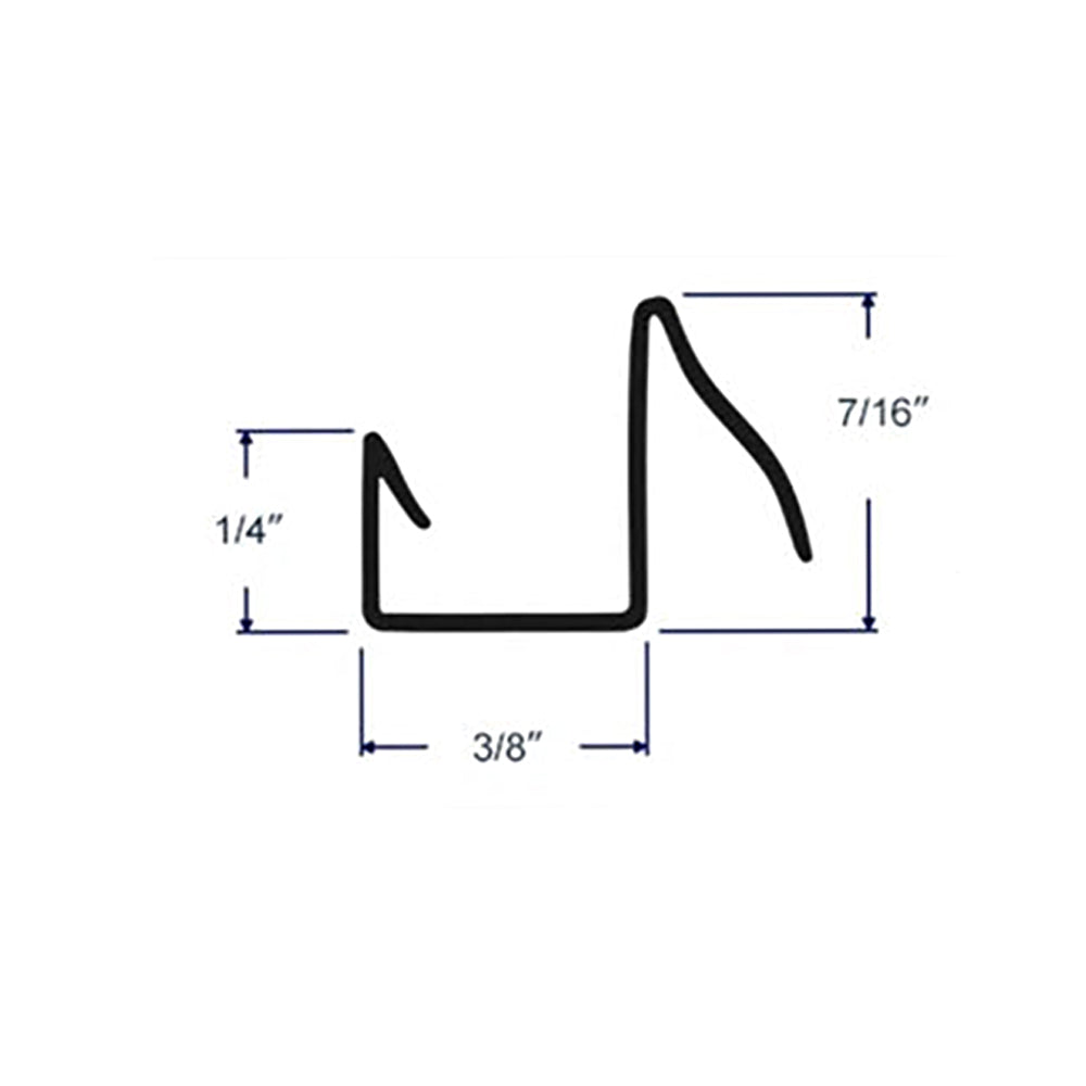 Andersen Primed Casement Windows, Weatherstrip Bottom Rail - Unit NO. WX1(77)