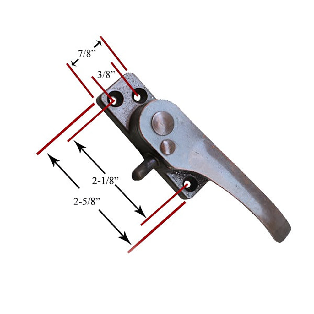 Andersen Right Hand Flexivent Hopper Lock - Bronze