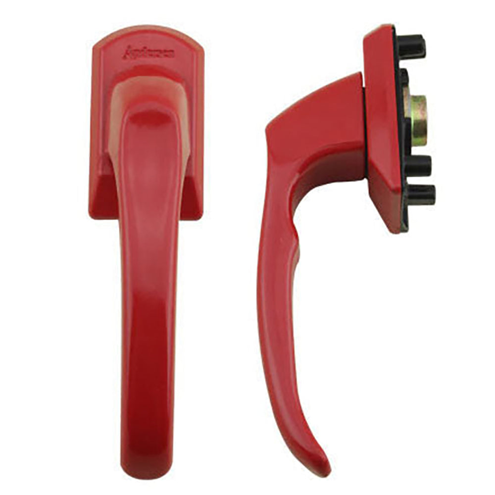 Gliding Window Lock Handle, Perma-Shield - Red
