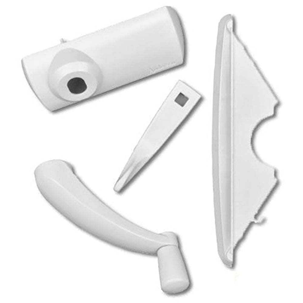 Ensemble de quincaillerie, Classic EZ Casment - Blanc