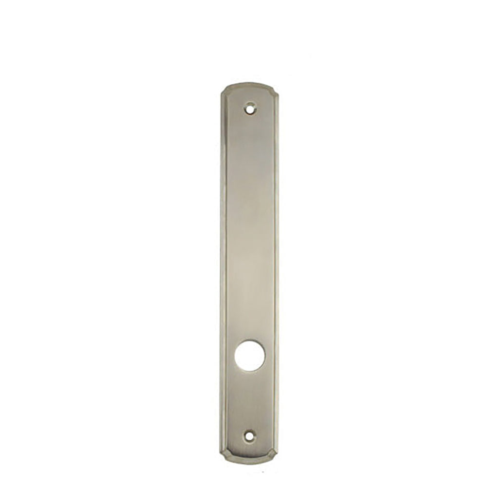 Andersen Newbury Passive Interior Escutcheon Plate in Satin Nickel