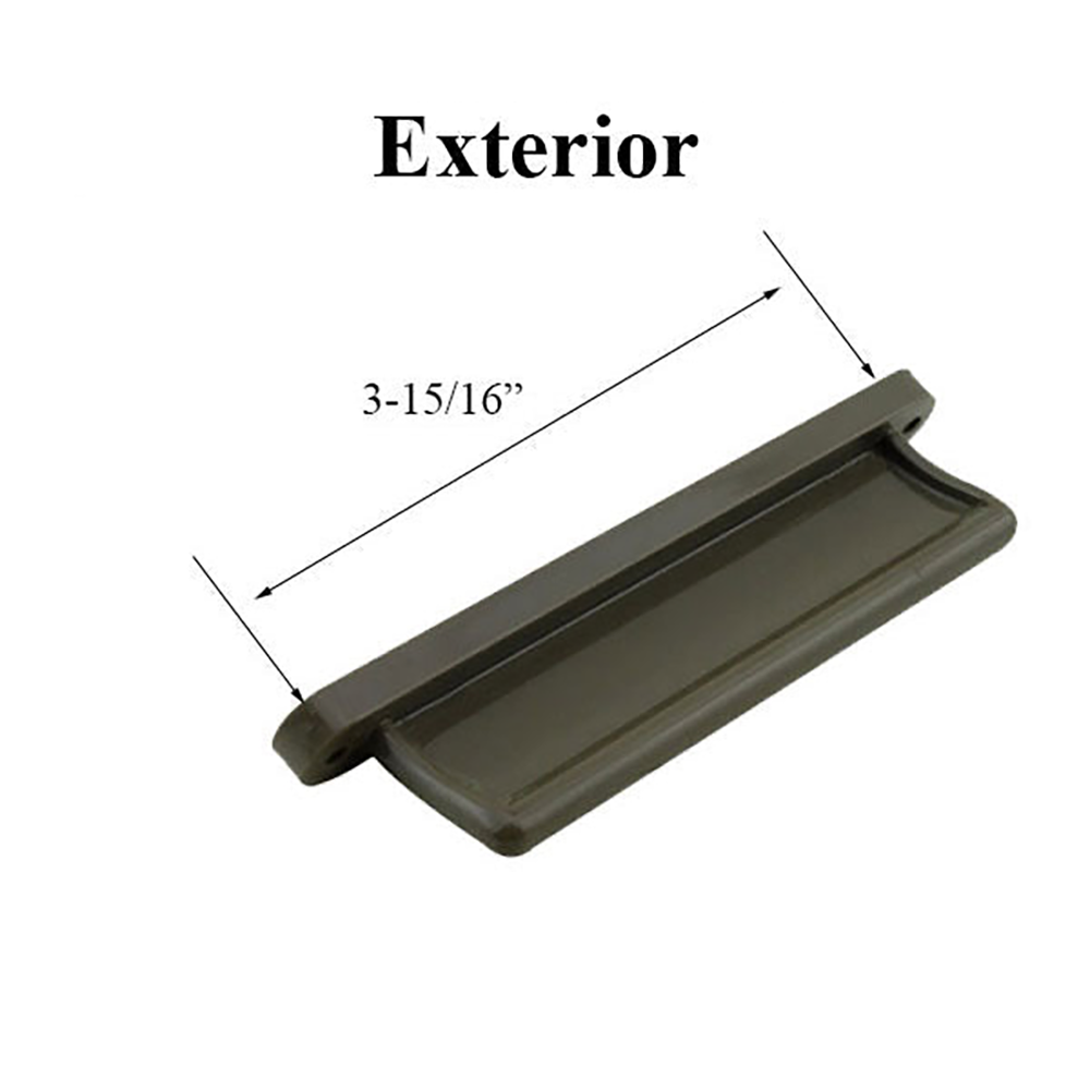 Retractable Insect Screen Exterior Handle for Andersen FGD made August 2003 - May 2007 - Terratone