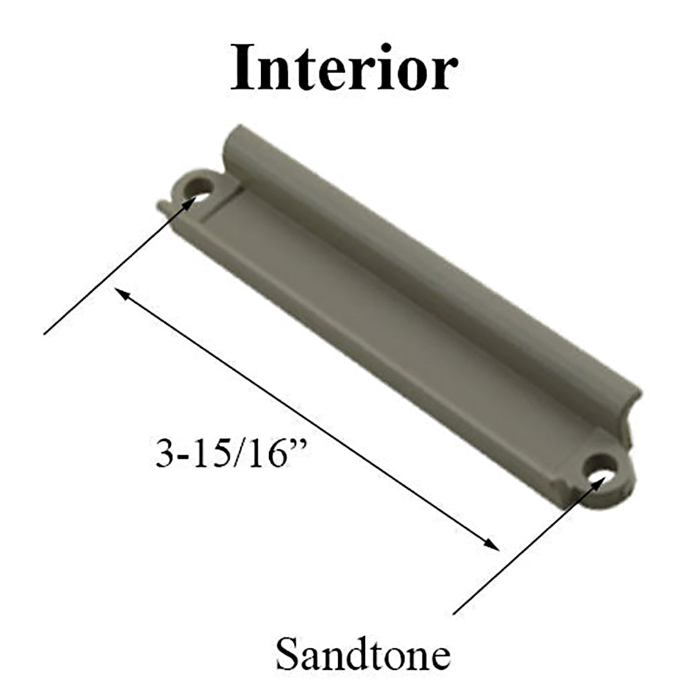 Retractable Insect Screen Interior Handle for Andersen FGD made June 2007 - Present - Sandtone