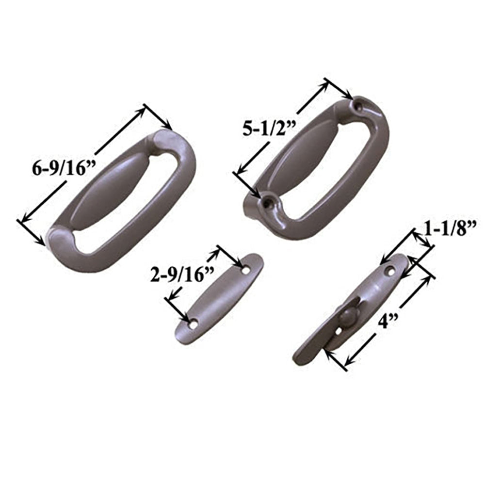 Tribeca 4 Panel Complete Gliding Door Trim Set