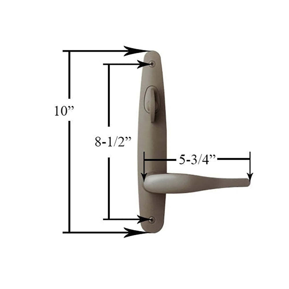 Tribeca Single Door Complete Trim Set