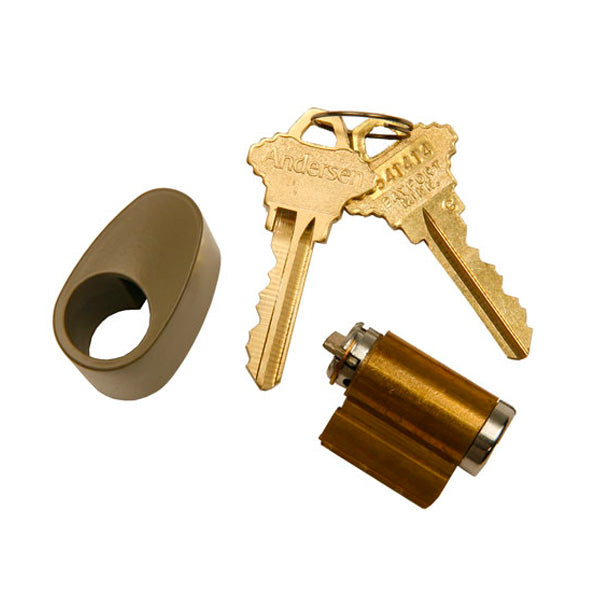 Andersen® Hinged Door Key Locks and Cylinders