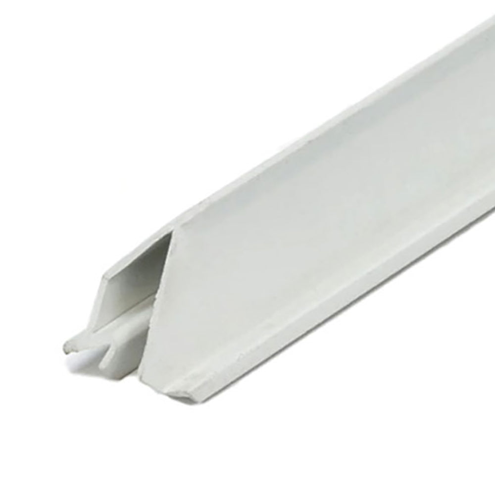 White glazing bead for Andersen 400 Series Casement Window