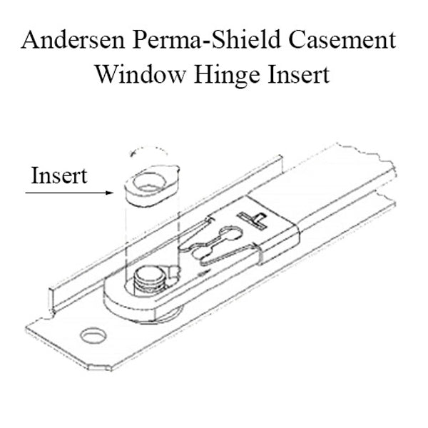 Andersen Perma-Shield Improved/E-Z Casement Windows - Hinge Insert