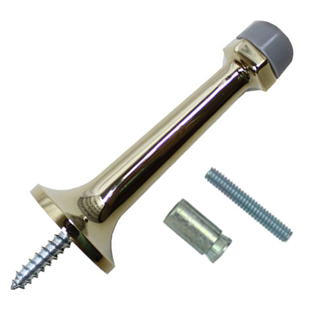 Frenchwood Hinged Panel Door Stop. Length is 3.125 inches