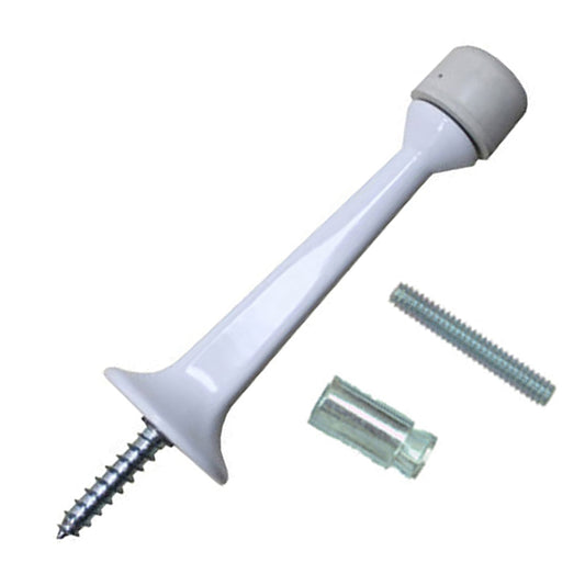 Frenchwood Hinged Panel Door Stop. Length is 3.125 inches