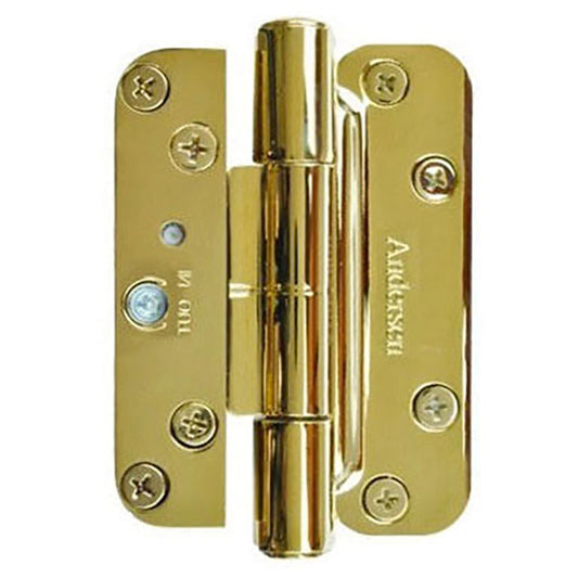 3 Hinge Kit, 2005-Present Andersen FWH Right Hand Door - Polished Brass