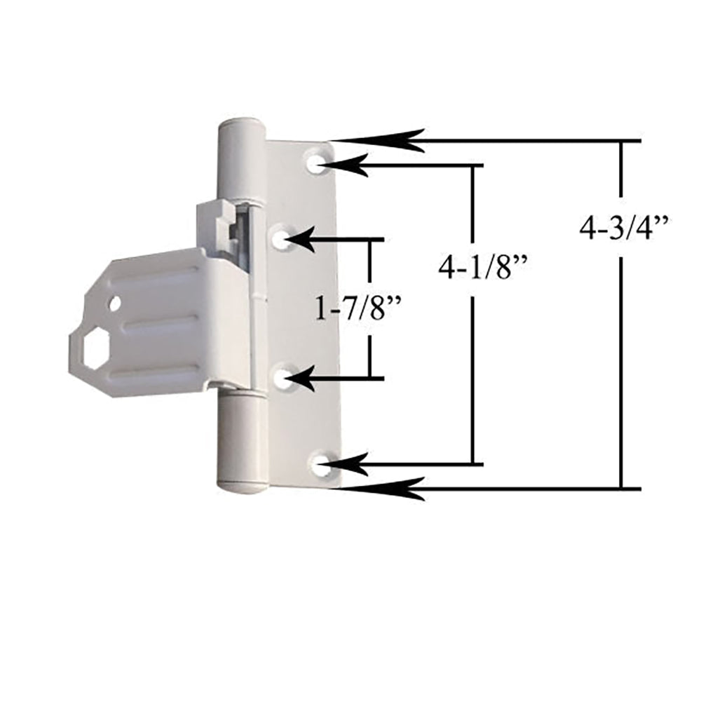 Adjustable Leaf Hinge
