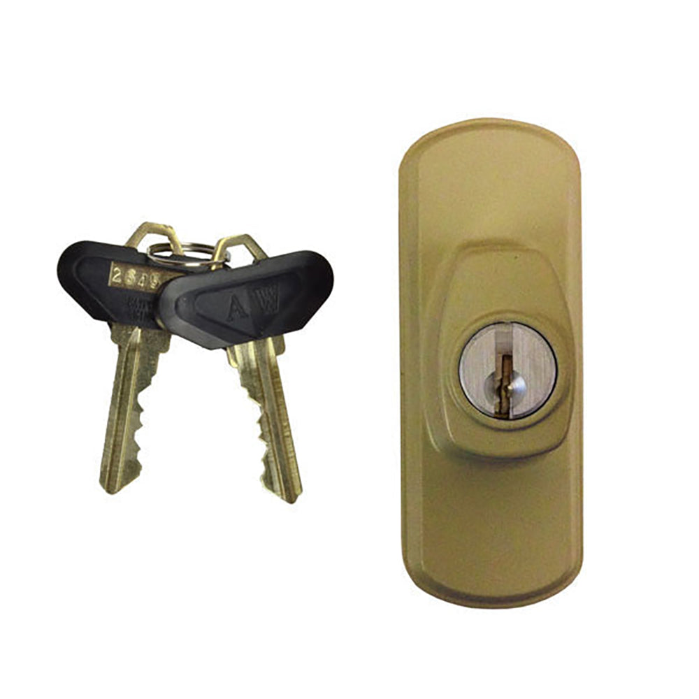 Albany Exterior Gliding Door Keyed Lock