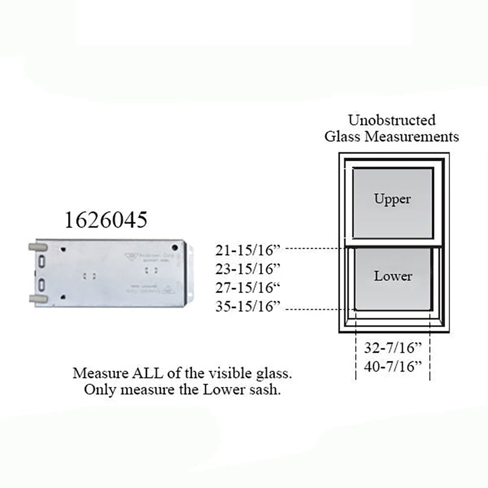 Andersen 200 Series Narroline Window Sash/Counter Balancer - 1133