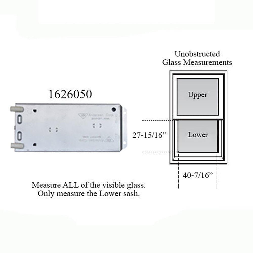 Andersen 200 Series Narroline Window Sash/Counter Balancer - 1331