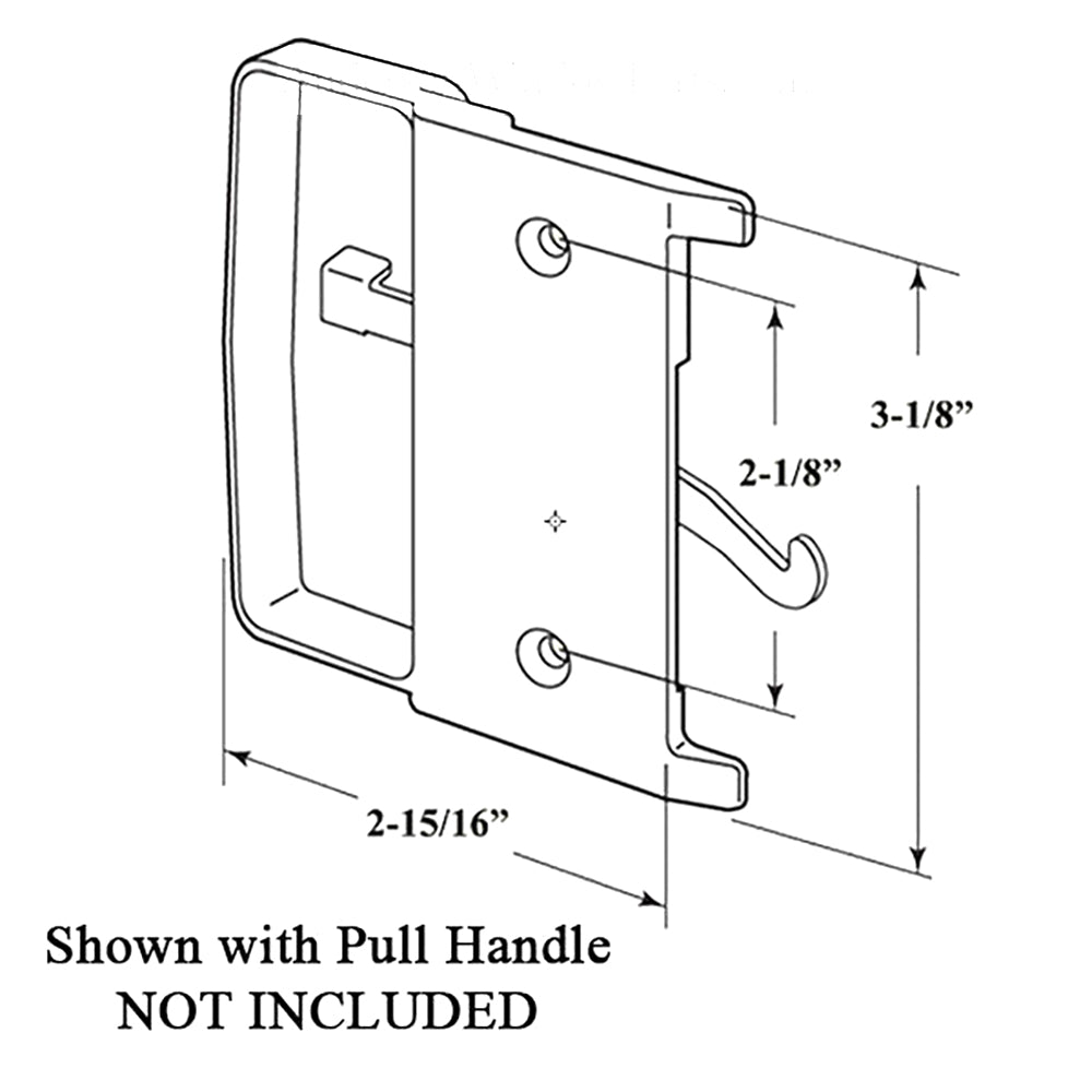 Andersen 4 Panel Screen Door Locking Lever Latch