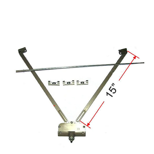 A4-7082 Andersen Awning Operator with Long Arm in Stone color