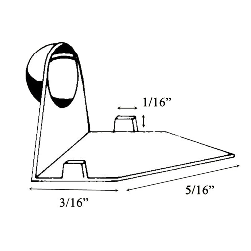 Andersen Barbed Grille Fastener