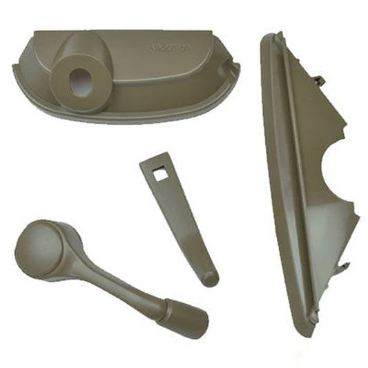 Hardware Pack for Andersen 200 and 400 Series Casement Window in Traditional Stone Color