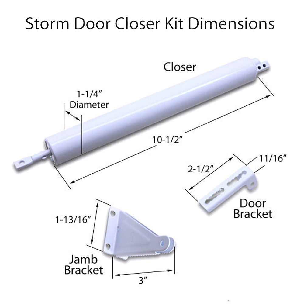 Andersen Emco Standard Storm and Screen Door Closer Kit