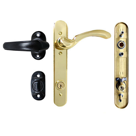 Andersen Emco Keyed 3 Post Storm Door Hardware w/ Deadbolt for 1-1/2 Inch Doors