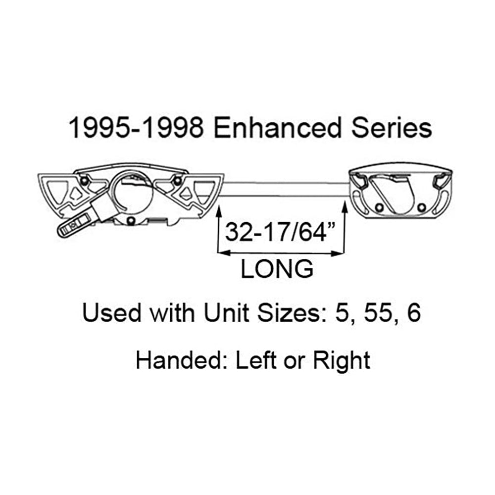 Andersen ENHANCED Casement, Concealed Long Tandem, Dual Sash Lock,  Right Hand