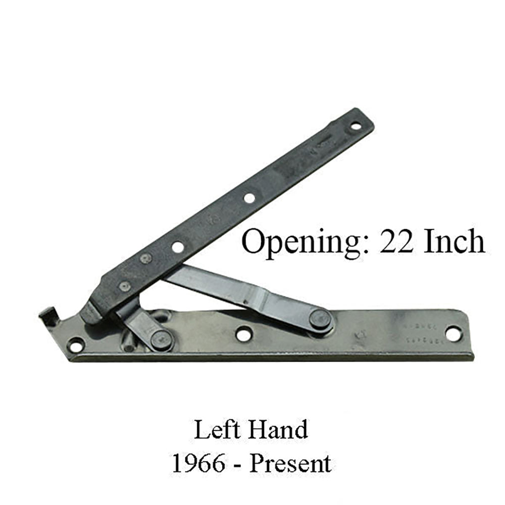 Andersen Enhanced Casement Straight Arm Head Hinge, Left Handed, 22 Inch