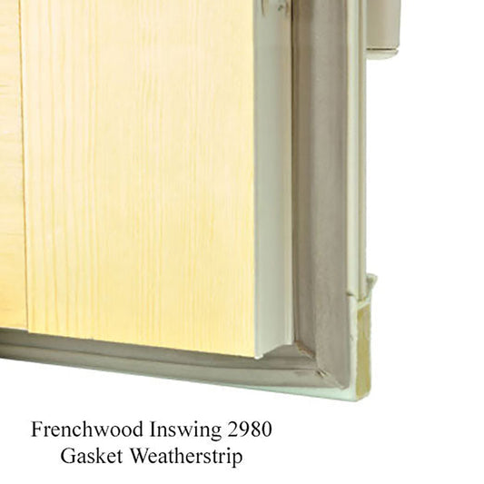 Andersen Frenchwood Inswing Gasket Weatherstrip, Size 2980 - Gray