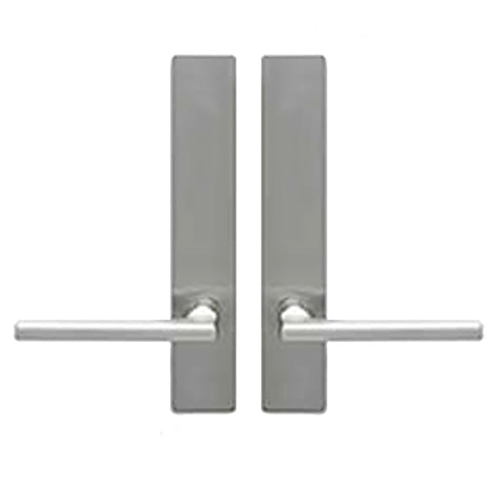 Andersen FSB 1076 Non Keyed Trim Set for Double Door - Stainless Steel