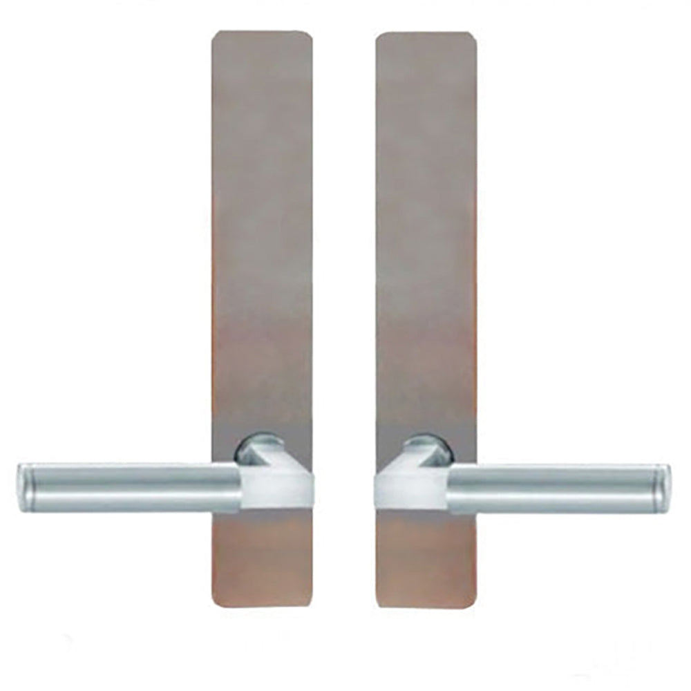 Andersen FSB 1102 Non Keyed Trim Set for Double Door - Stainless Steel