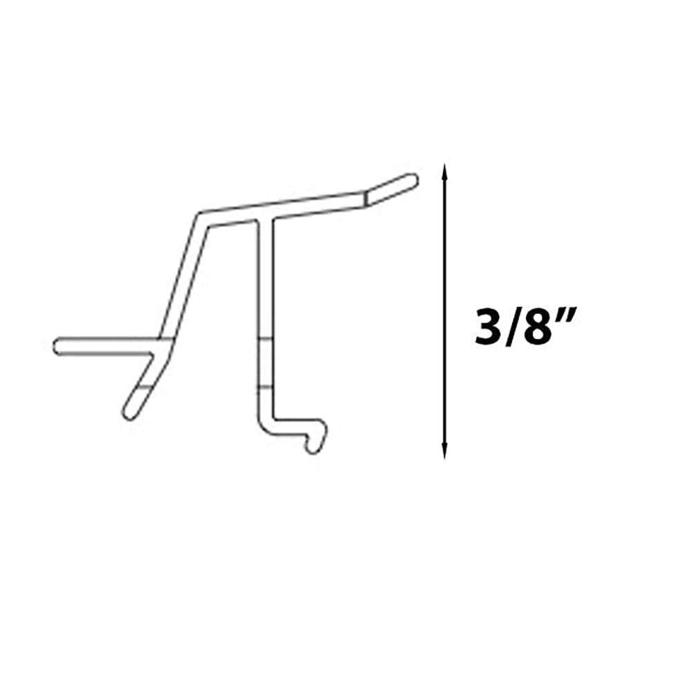 Parclose Andersen, Terratone, pour verre 3/8", rail C1, longueur 20-21/32"