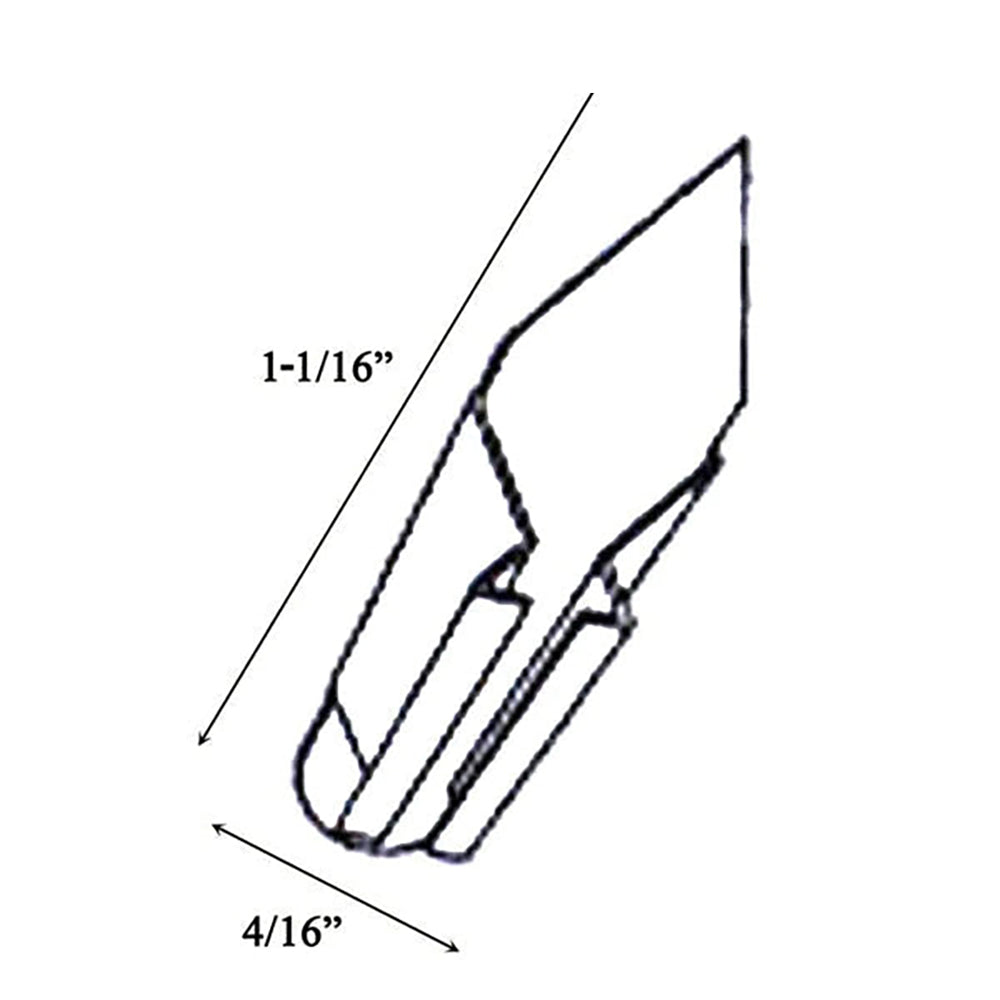 Andersen Window Grille Clip Notch Fastener 1989 to Present