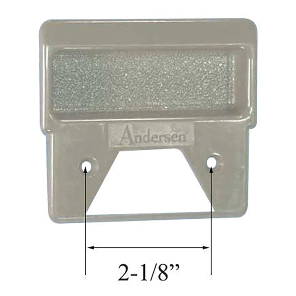 Andersen Inside Screen Door Handle - Stone