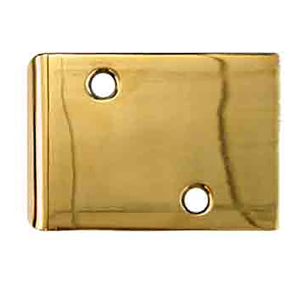 Andersen 3.5 Inch Jamb Strike Extender in Bright Brass