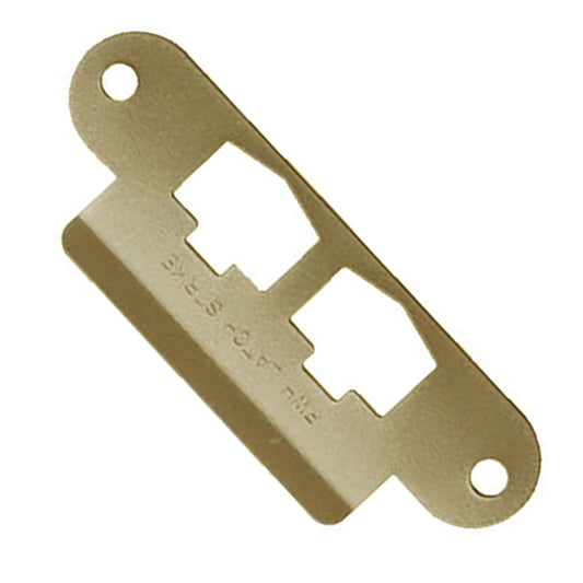 Andersen Latch and Deadbolt Strike Plate Cover AS/SA Single Door in Antique Brass