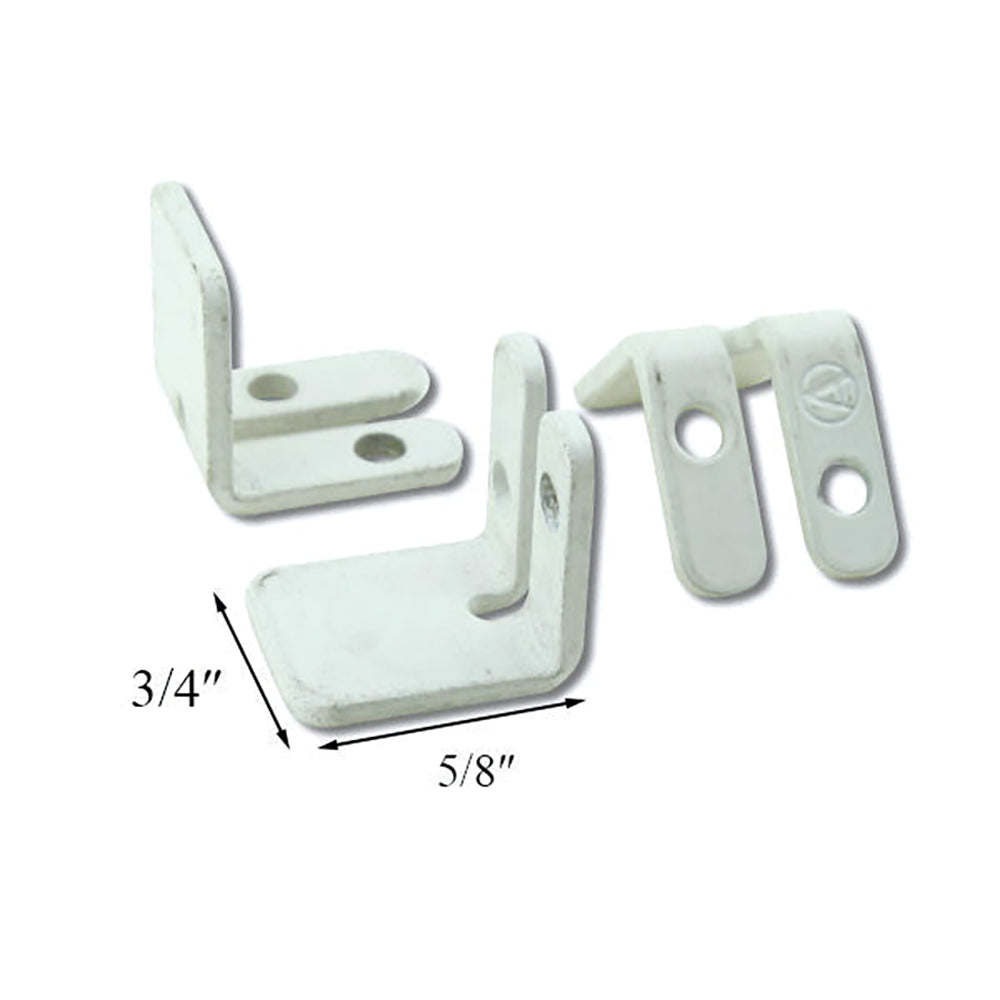 Andersen Gliding Door Screen Head Stop in White