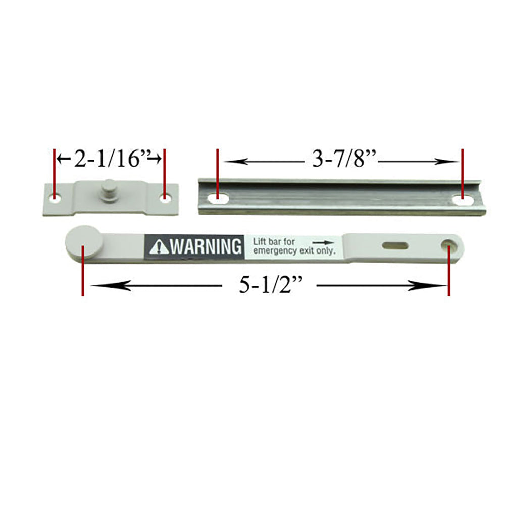 Andersen Perma-Shield Casement Windows - Sash Support Hardware Kit - Universal - Right