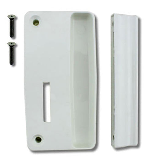 Andersen - PSI Gliding Door - 3 Panel Patio Screen Door Interior & Exterior Handle Set - White