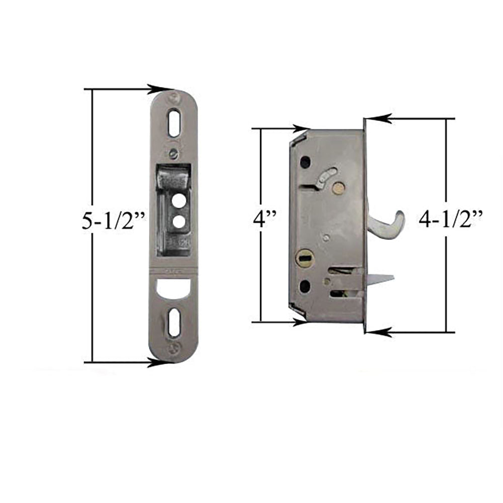 Andersen Reachout Deadlock and Receiver Assembly Kit for 2 Panel Frenchwood Gliding Door 2006 to Present