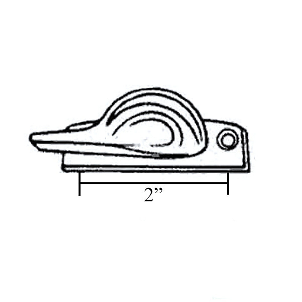 Andersen Sash Lock - Perma Shield Narroline Style ancien 1994, non affleurant - Pierre