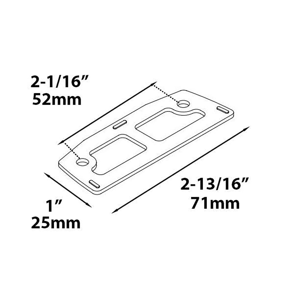 Andersen Sash Lock Shim, 200 Series Tilt-Wash Double-Hung Window - Stone