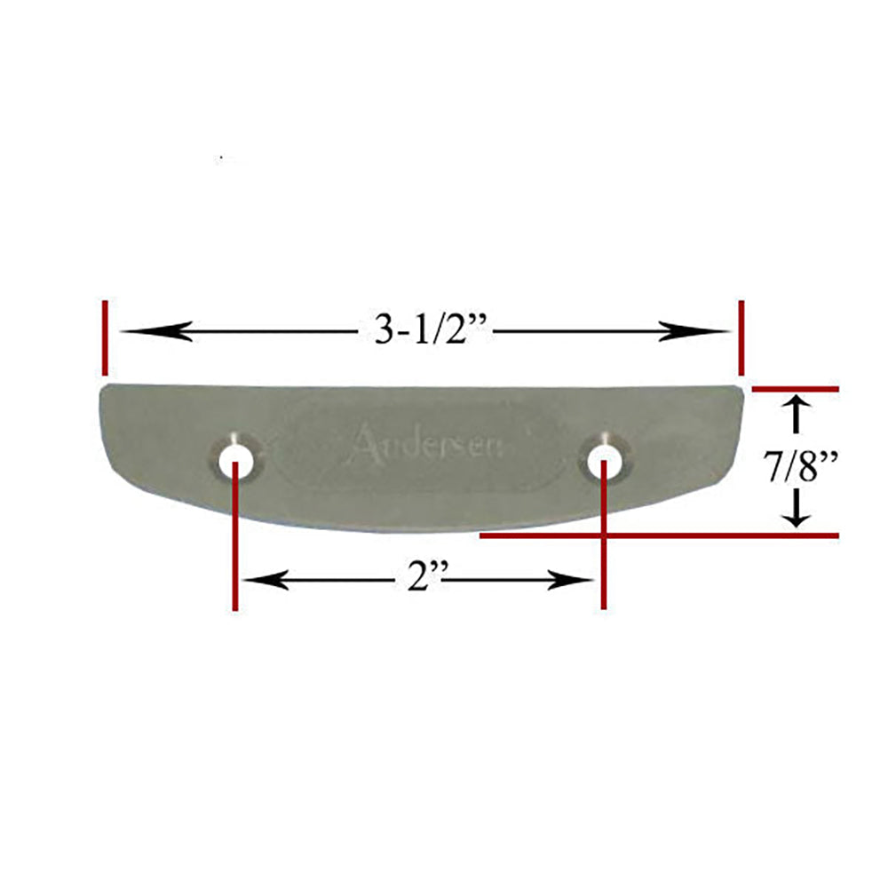 Andersen Sash Lock Shim for Perma-Shield Narroline Window in Stone color