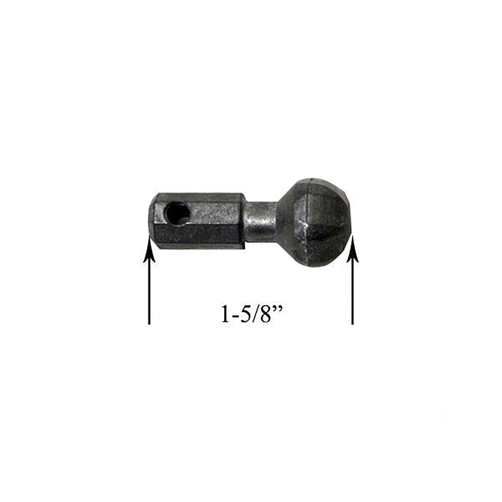 Andersen Shade Extension Pole Socket, Hex Ball